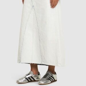 Adidas Silver Black Sneakers Classic Low-Top